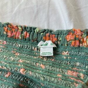 floral mini skirt from aerie